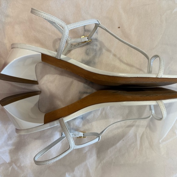 Tibi White Strappy Sandals - Picture 7 of 10